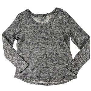 Natural Reflections Pullover Womens L Blue Green Coastal Grandmother Lagenlook